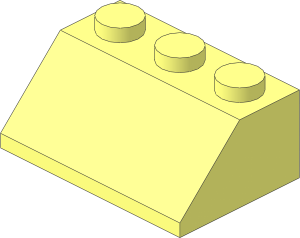 Slope Brick 45  2 x  3