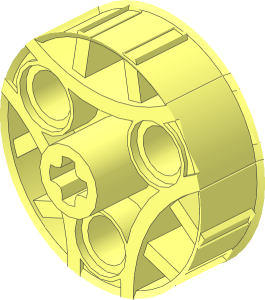 ~Wheel Rim 20 x 30 with 3 Pegholes - Center