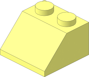 Slope Brick 45  2 x  2