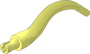 Animal Tail Bladed with Pin (Parallel Slot) and Bar Tip