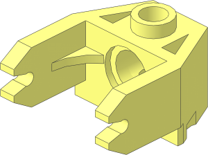 Magnet Holder  2 x  3 Technic Brick