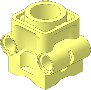 Technic Engine Cylinder Head without Studs
