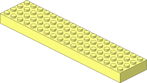 Brick  4 x 18 with Reinforced Underside