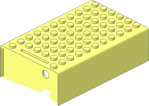 ~Electric  4.5V Battery Box  7 x 11 x  3 Type 3 Lid - Common