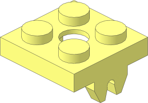 Magnet Holder Plate  2 x  2 Bottom