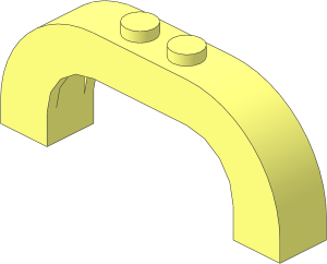 =Arch  1 x  6 x  2 with Curved Top