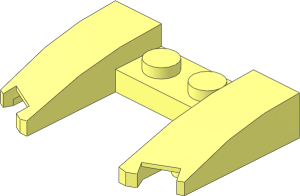 =Wedge  3 x  4 x  0.667 Cutout