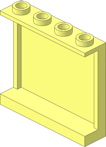 =Panel  1 x  4 x  3 Reinforced