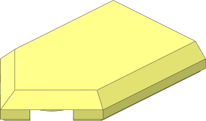 =Tile  3 x  2 with Angled End