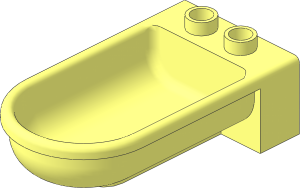 Duplo Semi-oval Bath Tub