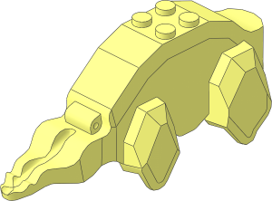 ~Animal Dinosaur Body Upper Triceratops