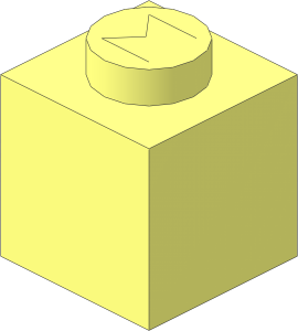 Modulex Brick  1 x  1