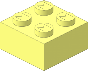 Modulex Brick  2 x  2