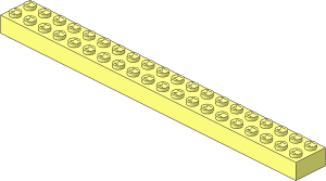 Modulex Brick  2 x 20