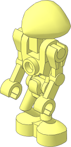 Minifig Martian (Complete)