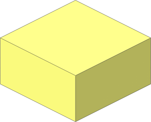 Modulex Tile  2 x  2 with Bottom Stud