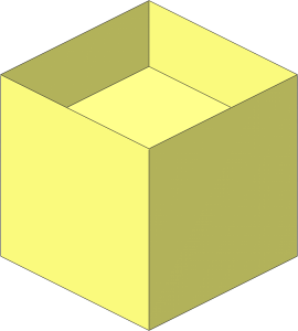 ~Modulex Tile  1 x  1 without Top Surface