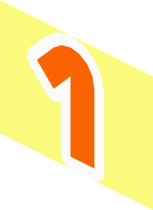 ~Number "1" for Minifig Torso Basketball NBA