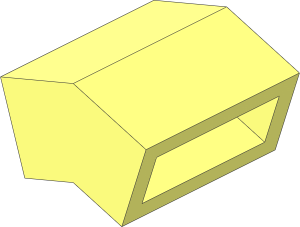 Modulex Brick Angled 18  2 x  2 Double