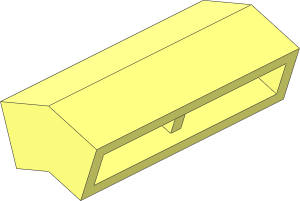 Modulex Brick Angled 18  2 x  4 Double