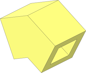 Modulex Brick Angled 27 2 x 1 Double