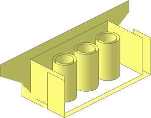 ~Brick Sports Field Section - Center Block