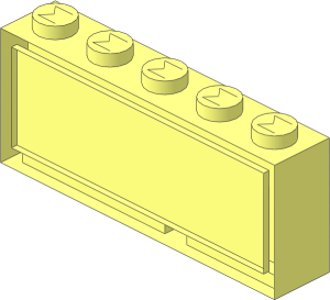 ~Modulex Window  1 x  5 x  2 without Front Surface