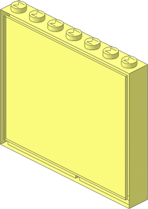 ~Modulex Window  1 x  7 x  6 without Front Surface