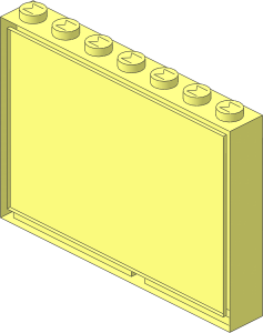 ~Modulex Window  1 x  7 x  5 without Front Surface