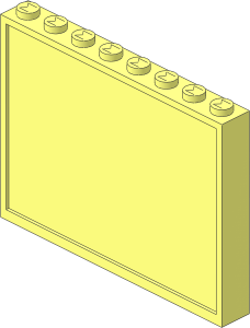 Modulex Window  1 x  8 x  6