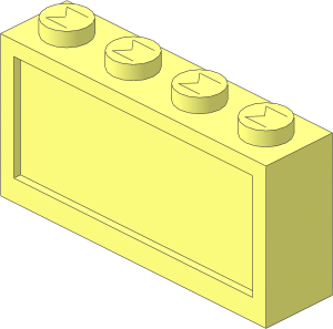 Modulex Window  1 x  4 x  2