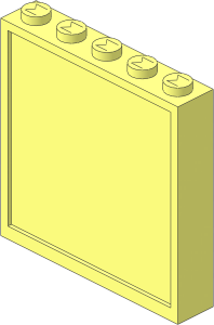 Modulex Window  1 x  5 x  5