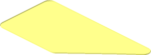 ~Sticker Back  0.8 x  1.6 Trapezoidal 1