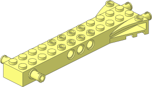 Brick  4 x 12 with 4 Pins and Technic Holes