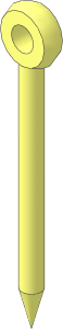 Keychain - Eye Screw
