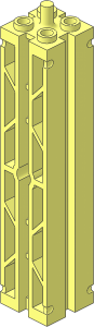 Support  2 x  2 x  8 Girder