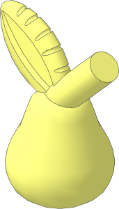 Minifig Food Pear