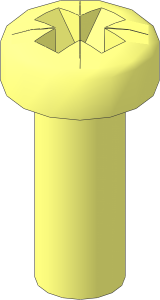~Screw 10 x  4 Dome Cruciform