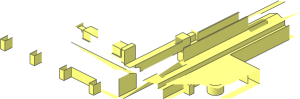 ~Train Track  9V Crossing - Plastic Part, Common Outside Rail Surface