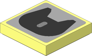 Tile  2 x  2 with Fifth Wheel Sticker