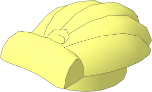 Animal Shell Clam Small - Sea Life Set