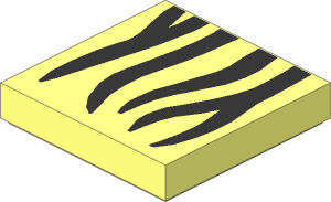 Tile  2 x  2 with Safari Pattern