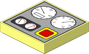 Tile  2 x  2 with Gauges Pattern