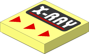 Tile  2 x  2 with "X-RAY" Pattern