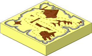 Tile  2 x  2 with Map Pyramid and Sphinx Pattern