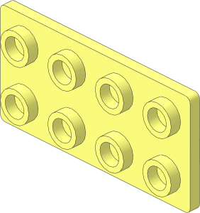 Bracket  1 x  2 -  2 x  4 Up