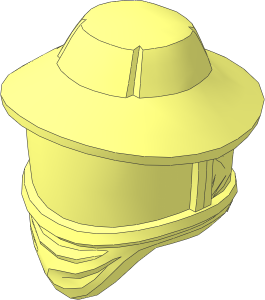 Minifig Hat Beekeeper