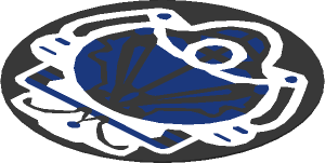Sticker  1.9 x  1.9 Round with Cold Heat Sensitive UFO Alien Head