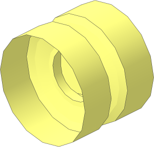 ~Wheel Rim 14 x 17 without Front Surface
