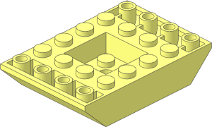 Slope Brick 45  6 x  4 Double Inverted